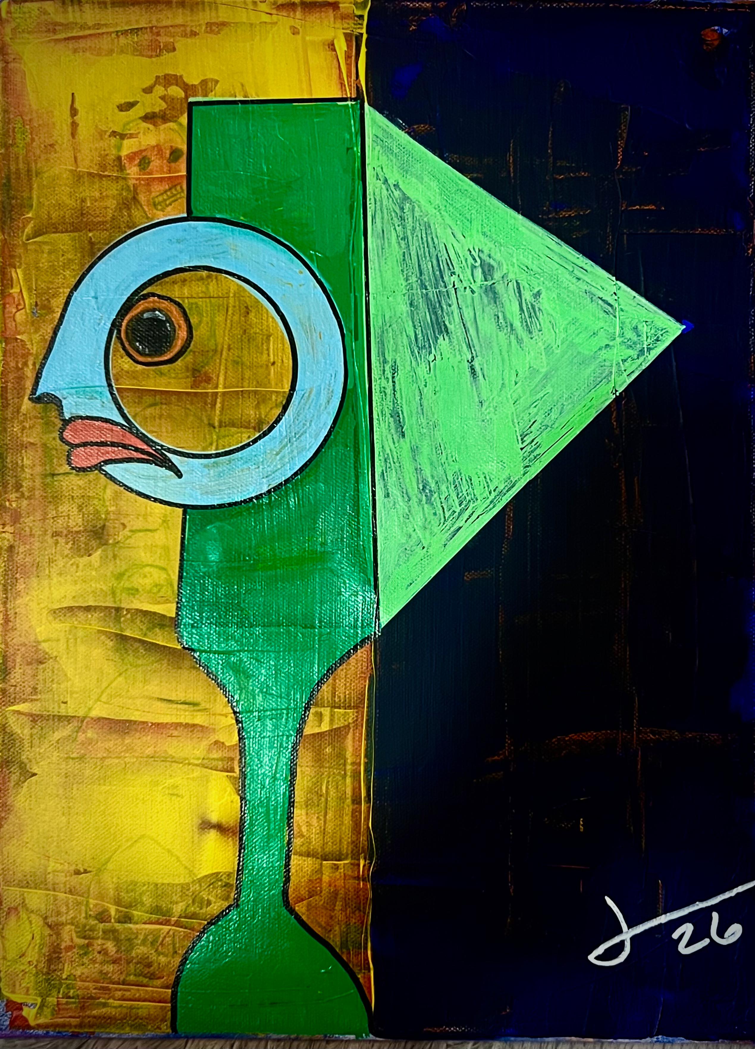 Artwork 016, an original abstract painting by Jim Cowee